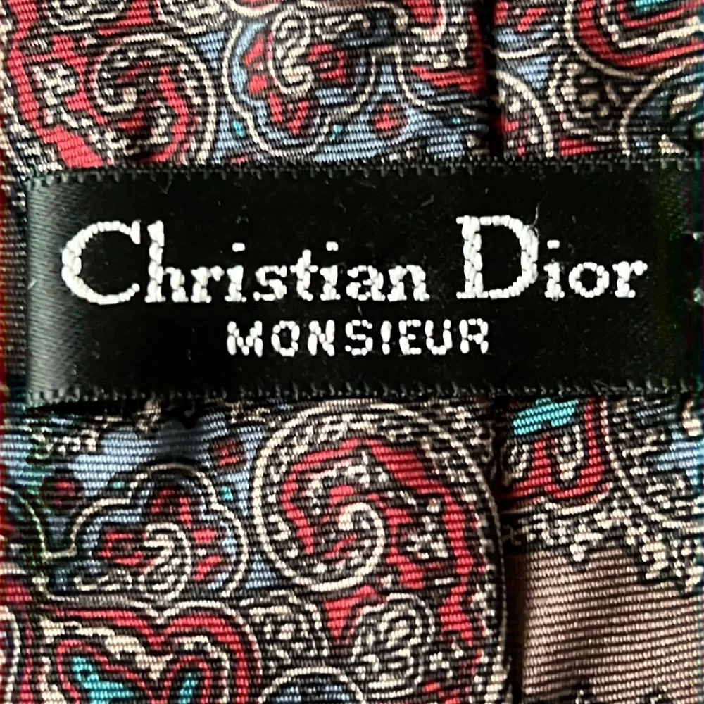 Christian Dior Monsieur Silk Vintage Tie